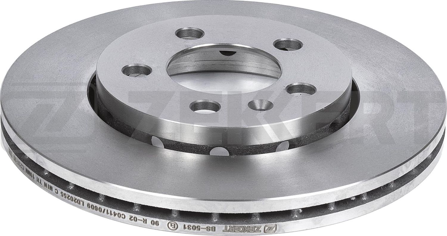 Тормозной диск Zekkert передний для Audi A3 I (8L) 1996-2003. Артикул BS-5031
