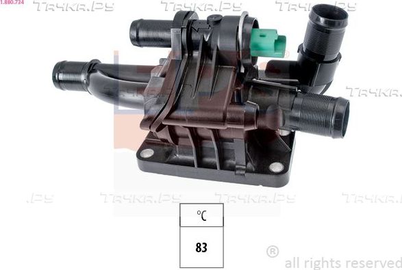 Термостат EPS Made in Italy - OE Equivalent для Ford Mondeo V 2014-2026. Артикул 1.880.734