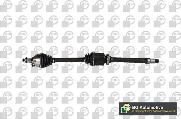 Полуось (привод в сборе, приводной вал) BGA передняя правая для Ford Mondeo IV 2007-2015. Артикул DS2334R