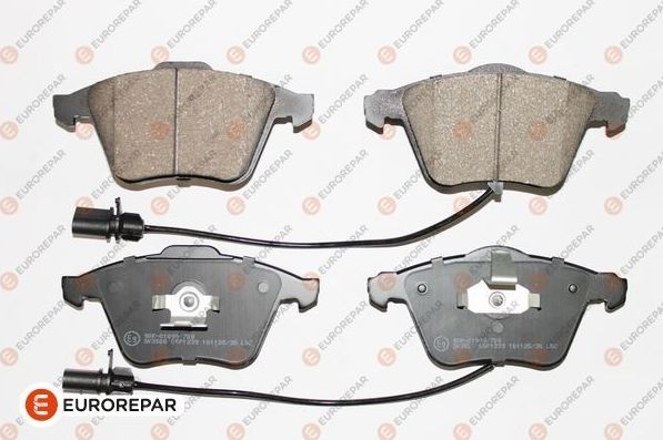Тормозные колодки Eurorepar передние для Audi A4 II (B6) 2000-2004. Артикул 1639374580