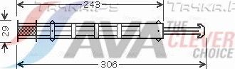 Осушитель кондиционера AVA (полимерный материал) для Peugeot Boxer III 2006-2026. Артикул CND249