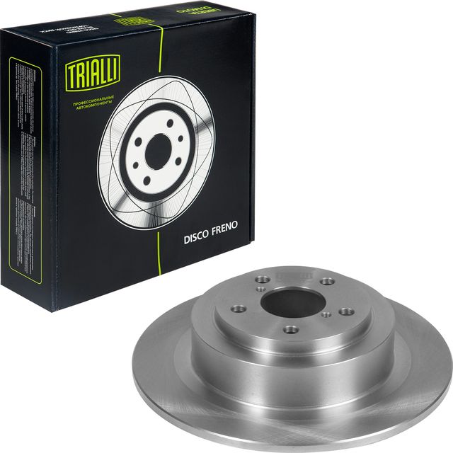 Тормозной диск Trialli задний для Subaru Outback II 2000-2003. Артикул DF 220102