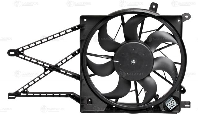 Вентилятор радиатора двигателя Luzar для Opel Astra H 2004-2010. Артикул LFK 2166
