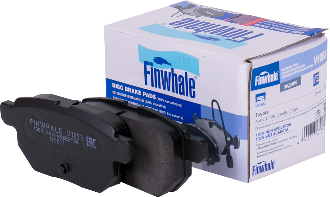 Тормозные колодки Finwhale. Артикул V1053