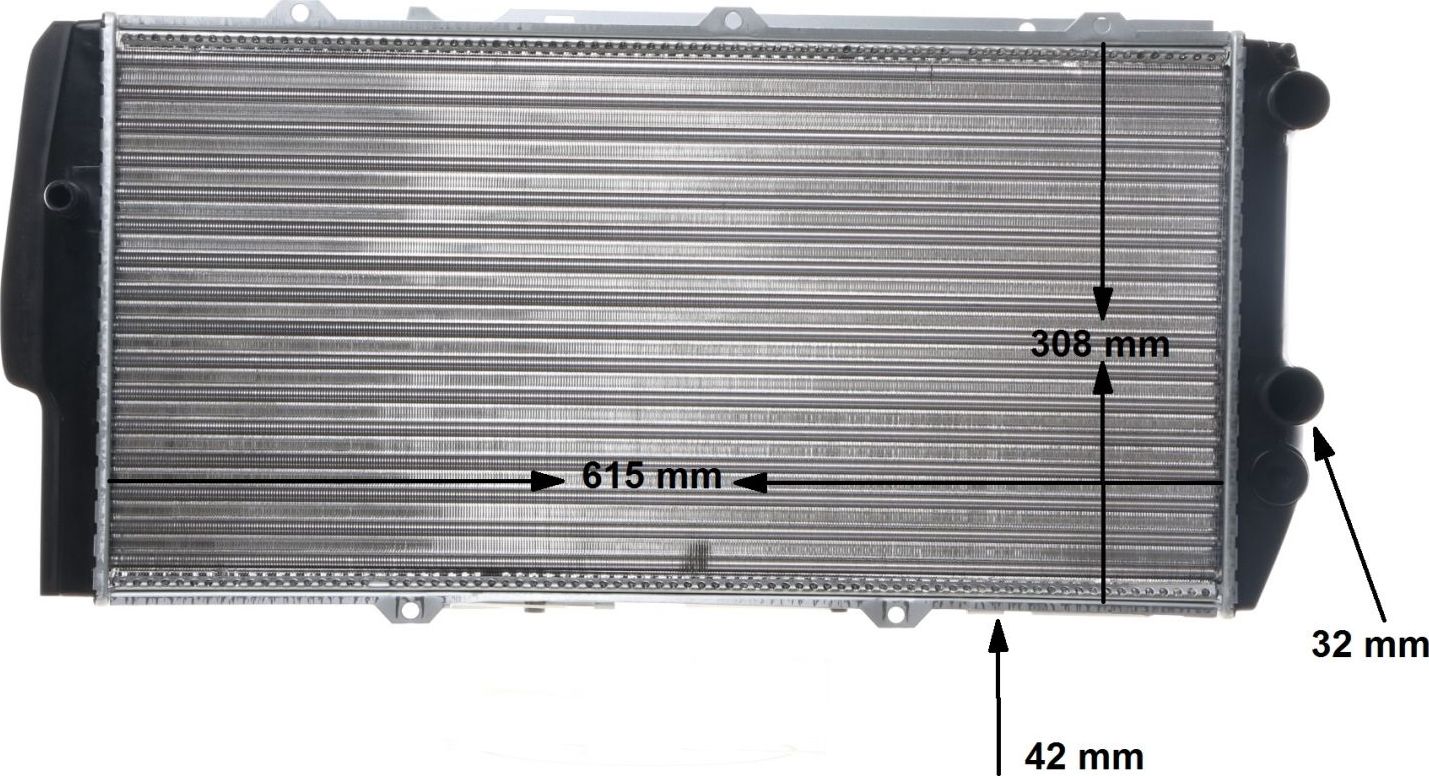 Радиатор охлаждения двигателя Mahle Behr. Артикул CR 404 000S
