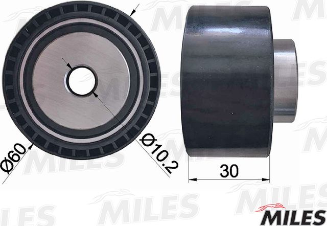 Направляющий (ведущий) ролик ремня ГРМ Miles. Артикул AG02066