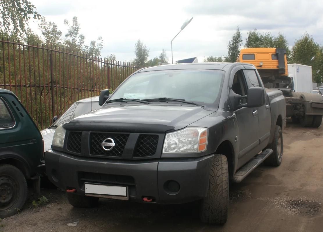 Дефлекторы Cobra Tuning для окон Nissan Titan 2004-2007. Артикул N13604