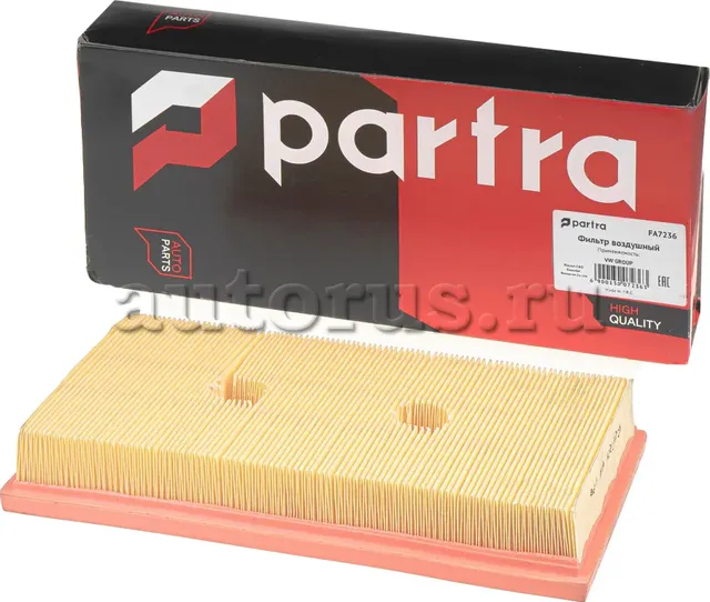 Фильтр воздушный (Partra). Артикул FA7236