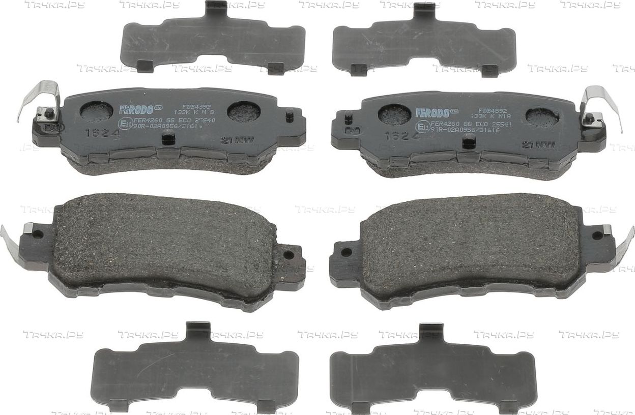 Тормозные колодки Ferodo Premier Eco Friction. Артикул FDB4892