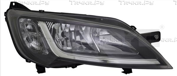 Фара передняя основная TYC правая для Citroen Jumper II 2014-2026. Артикул 20-14775-15-2
