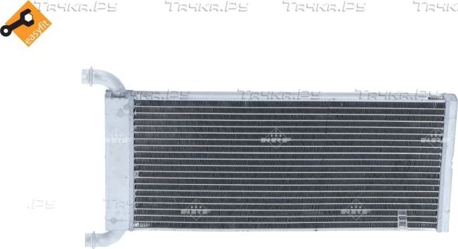Радиатор отопителя (печки) NRF EASY FIT передний для Volkswagen Crafter I 2006-2016. Артикул 54326