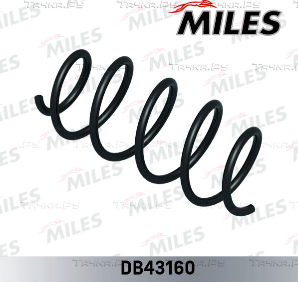 Пружина подвески Miles. Артикул DB43160