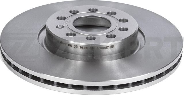 Тормозной диск Zekkert передний для Volkswagen Tiguan I 2007-2018. Артикул BS-5016