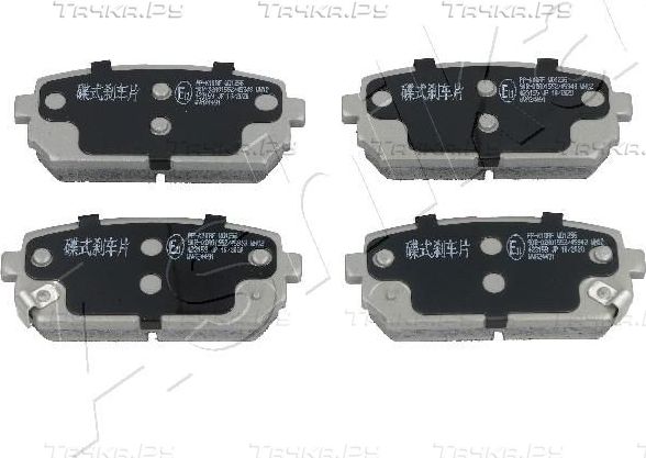 Тормозные колодки ASHIKA. Артикул 51-0K-K10