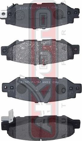 Тормозные колодки Akyoto Packing AKYOTO. Артикул AKD-1345