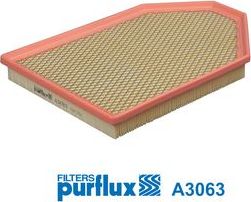 Воздушный фильтр Purflux. Артикул A3063