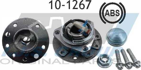 Ступичный подшипник (комплект) IJS Group передний/задний для Opel Zafira B 2005-2019. Артикул 10-1267