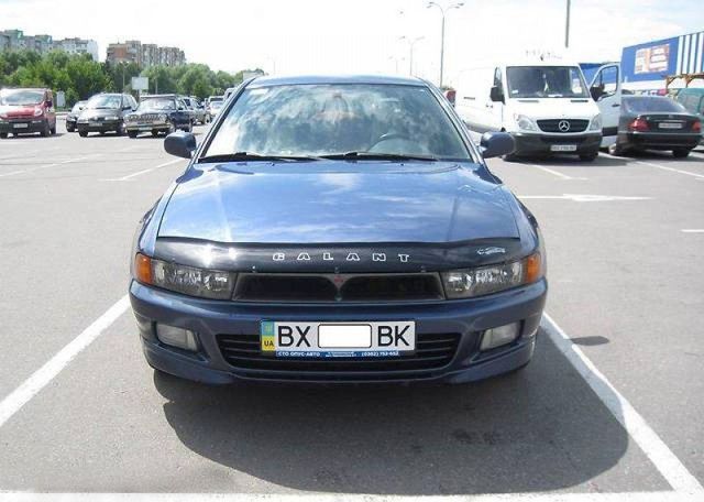 Дефлектор VT52 для капота Mitsubishi Galant VIII 1996-2003. Артикул MSH03VT
