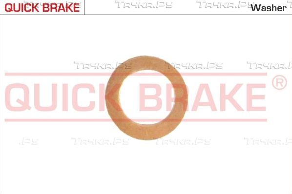 Кольцо медное 10 15 1.5 995621000 46237A4600 QB Quick Brake (медь). Артикул 3211