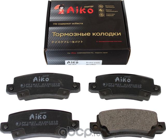 Колодки тормозные (Aiko). Артикул PF1827