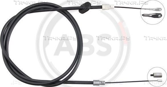 Трос ручника (тросик ручного тормоза) ABS. Артикул K12451