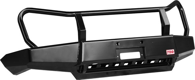 Бампер силовой РИФ передний без доп. фар с защитной дугой стандарт для ГАЗ Соболь 27527, 23107 2010-2026. Артикул RIFGAZ-10300