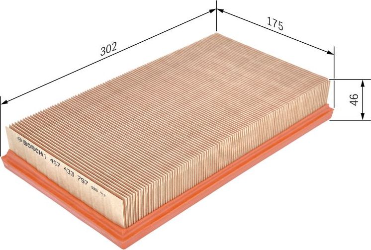 Воздушный фильтр Bosch. Артикул 1 457 433 797