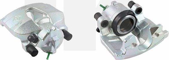 Тормозной суппорт NK (Чугун) передний левый для Renault Laguna III 2007-2015. Артикул 213989