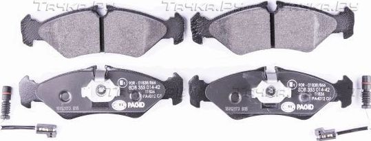 Тормозные колодки Behr-Hella. Артикул 8DB 355 014-421