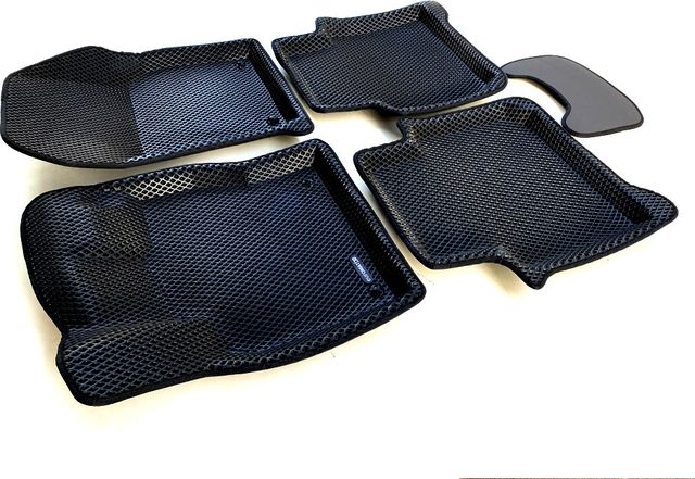 Коврики Euromat 3D EVA для салона Skoda Kodiaq I 2017-2026. Артикул EM3DEVA-004512
