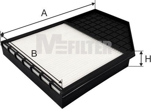 Салонный фильтр MFilter. Артикул K 9202