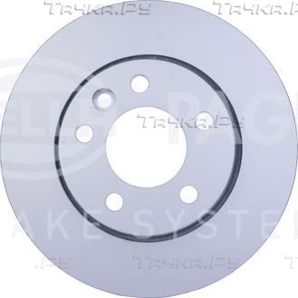 Тормозной диск Hella PRO задний для Volkswagen Multivan T6 2015-2026. Артикул 8DD 355 109-701