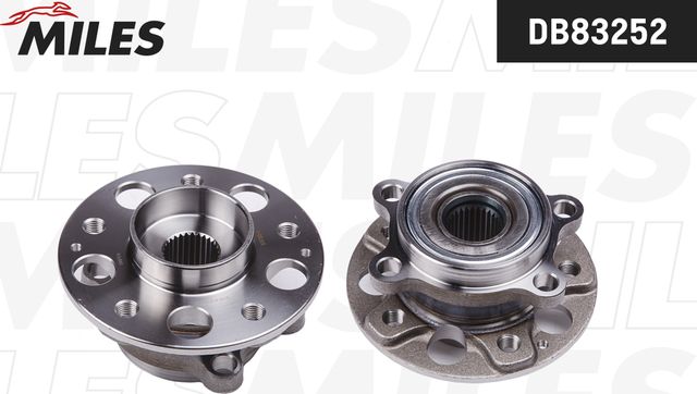 Ступица колеса с интегрированным подшипником Miles передняя правая/левая для SsangYong Actyon II 2012-2026. Артикул DB83252
