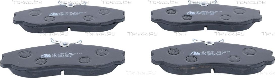 Тормозные колодки ATE передние для Nissan Terrano II 1993-2006. Артикул 13.0460-5959.2