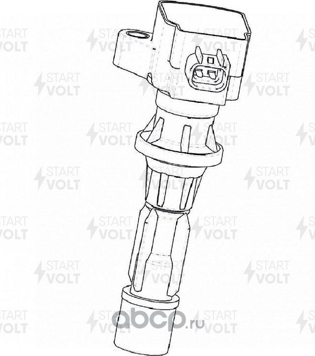 Катушка зажигания StartVOLT для Ford S-MAX I 2007-2014. Артикул SC 1004