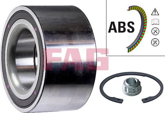 Ступичный подшипник (комплект) Fag. Артикул 713 6682 80