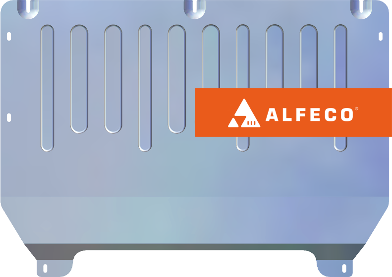 Защита алюминиевая Alfeco для картера и КПП Kaiyi E5 2021-2026. Артикул ALF.63.01 AL4