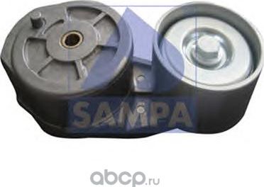 Натяжной ролик (натяжитель) приводного клинового зубчатого ремня Sampa для IVECO Trakker 2004-2012. Артикул 061.327