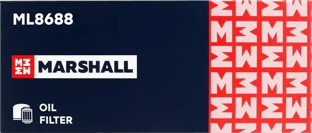 Фильтр масляный (Marshall). Артикул ML8688