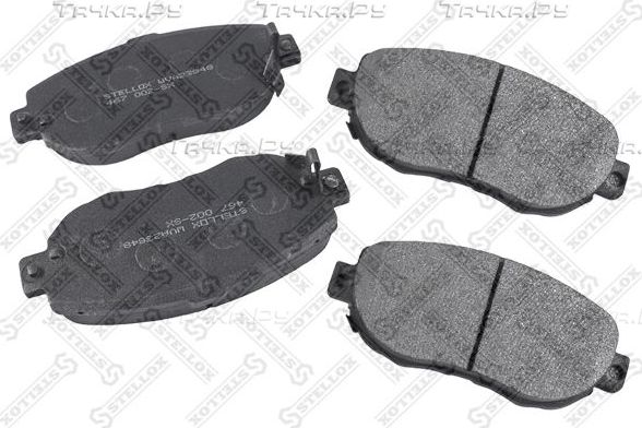 Тормозные колодки Stellox передние для Lexus SC II 2001-2010. Артикул 467 002-SX
