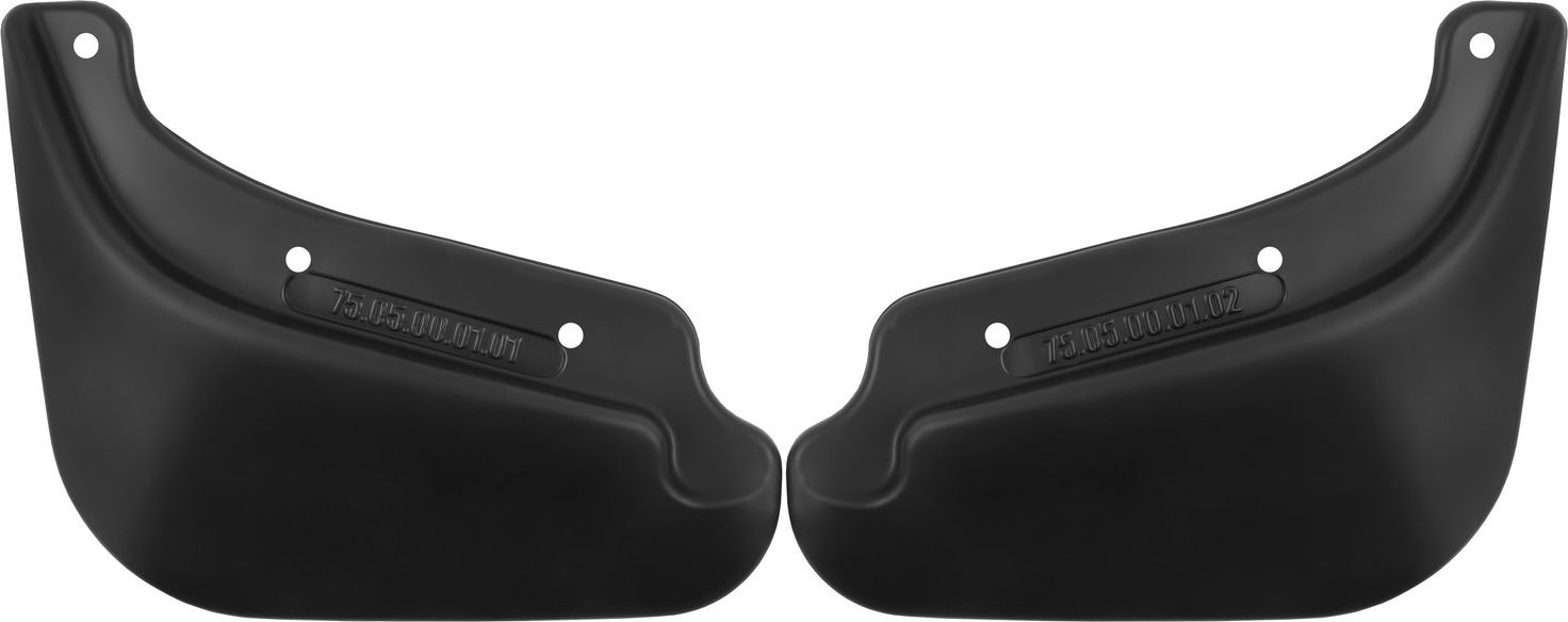 Брызговики Frosch (в пакете) передняя пара для Geely Emgrand EC7 седан 2011-2016. Артикул NLF.75.05.F10