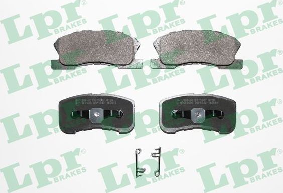 Тормозные колодки LPR. Артикул 05P1042