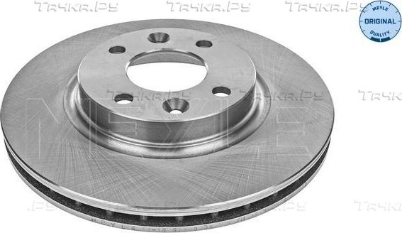 Тормозной диск Meyle Original передний для Smart Fortwo III (C453, A453) 2014-2026. Артикул 16-15 521 0034