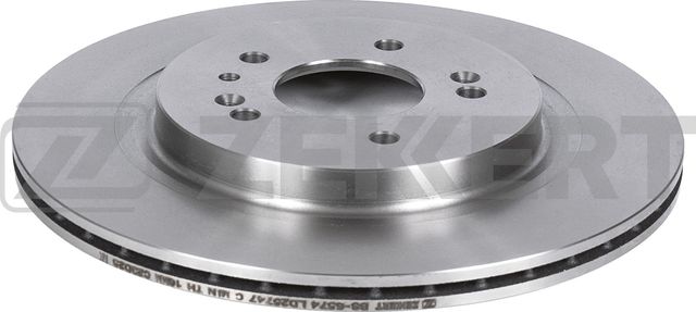 Тормозной диск Zekkert задний для Hyundai Santa Fe IV 2018-2026. Артикул BS-6574
