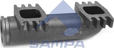 Выпускной коллектор Sampa для IVECO EuroTech 1992-1998. Артикул 062.036