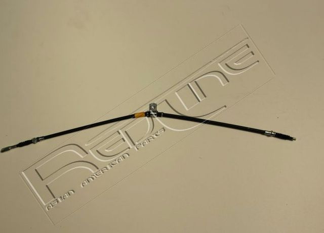 Трос ручника (тросик ручного тормоза) RED Line левый для Nissan Cabstar F24M, F24W 2006-2013. Артикул 49NI073