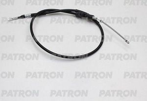 Трос ручника (тросик ручного тормоза) Patron задний левый для Audi 90 II (B3) 1987-1991. Артикул PC3021