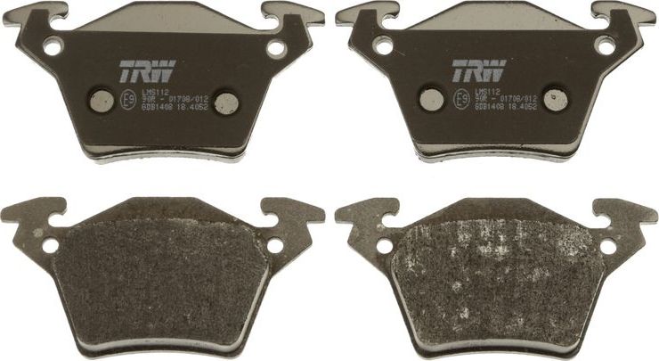 Тормозные колодки TRW COTEC. Артикул GDB1408