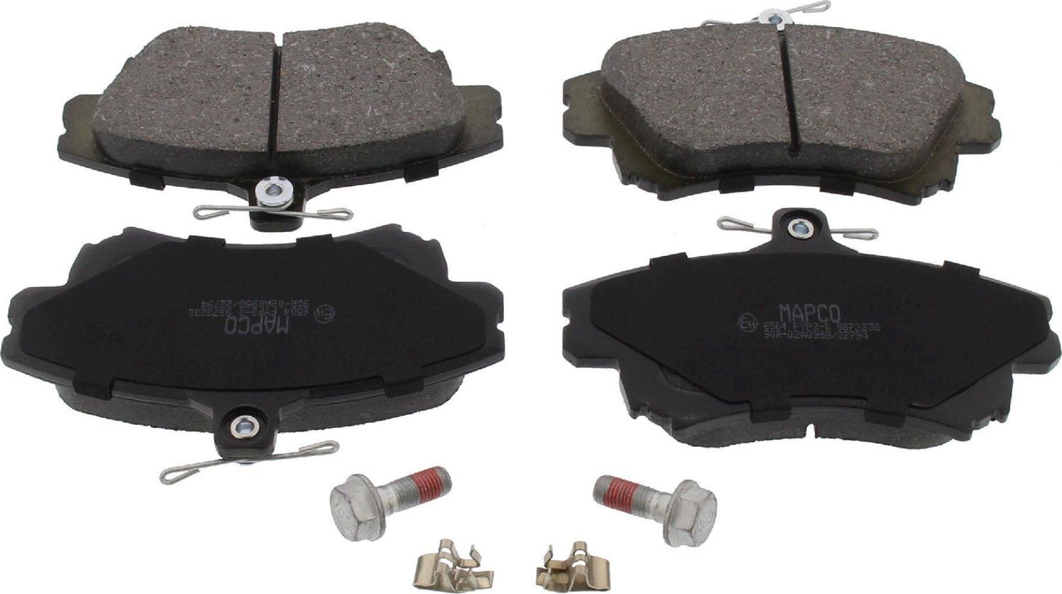 Тормозные колодки MAPCO. Артикул 6504