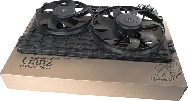 Вентилятор радиатора основного (компл.2шт) (Ganz) Ganz. Артикул GIC06235